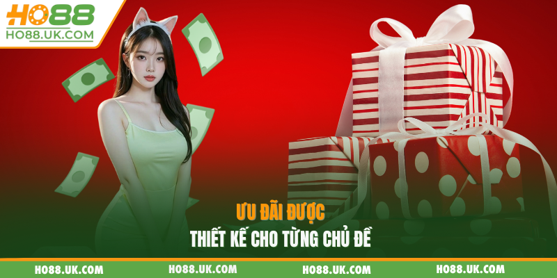 Khuyến Mãi Vip HO88 - Đặc Quyền Thăng Hạng Trải Nghiệm Người Chơi 2 Ưu đãi được thiết kế cho từng chủ đề